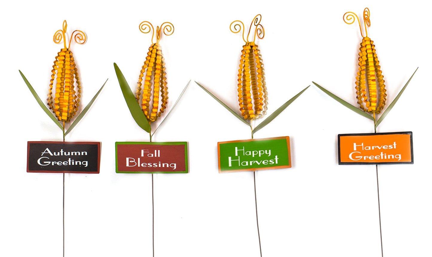 Fall Decor, CORN STAKE (4) 5x1.5x19 IN