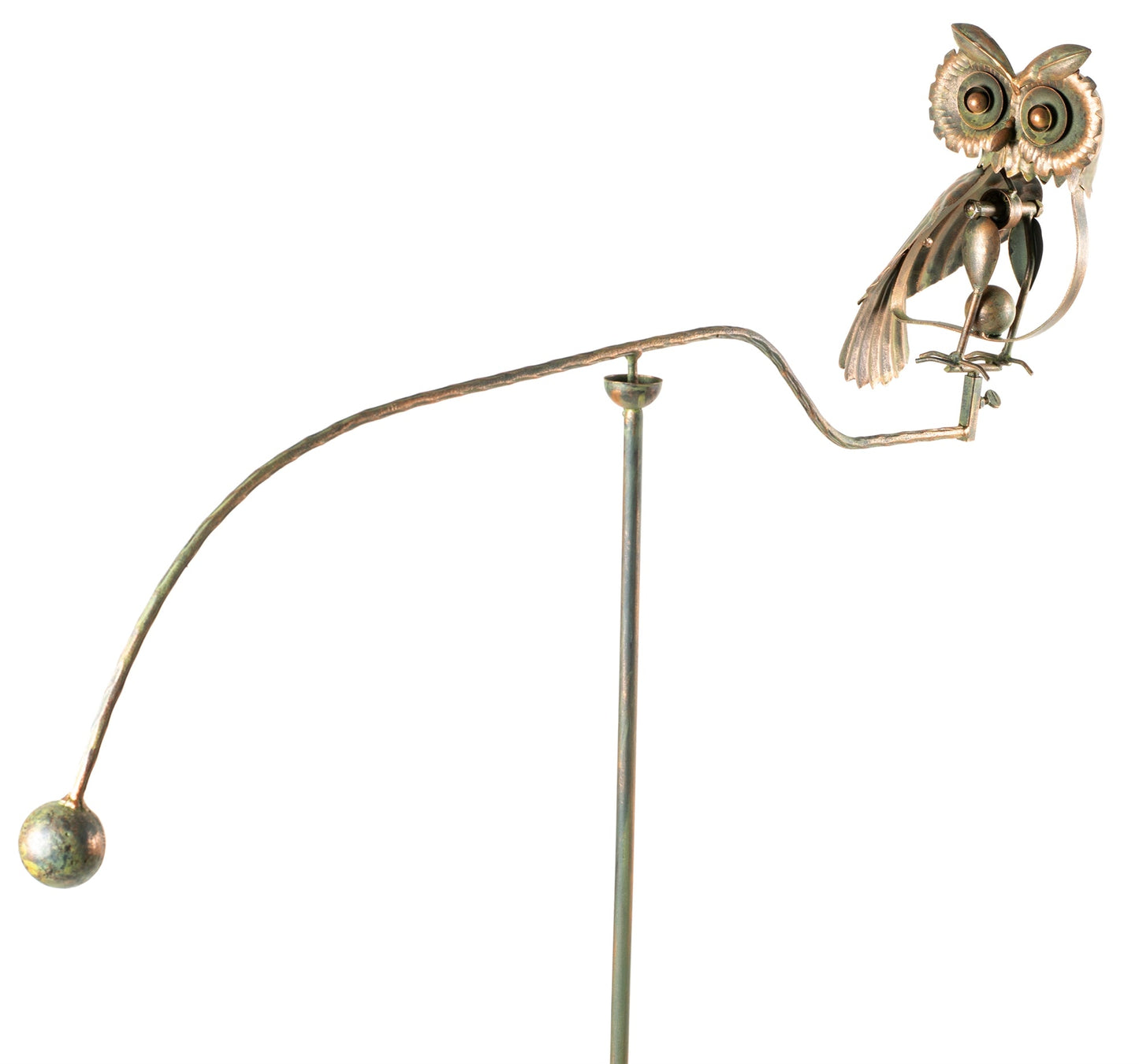 Garden Balancer, OLGA THE OWL BALANCER 27.75x50 IN