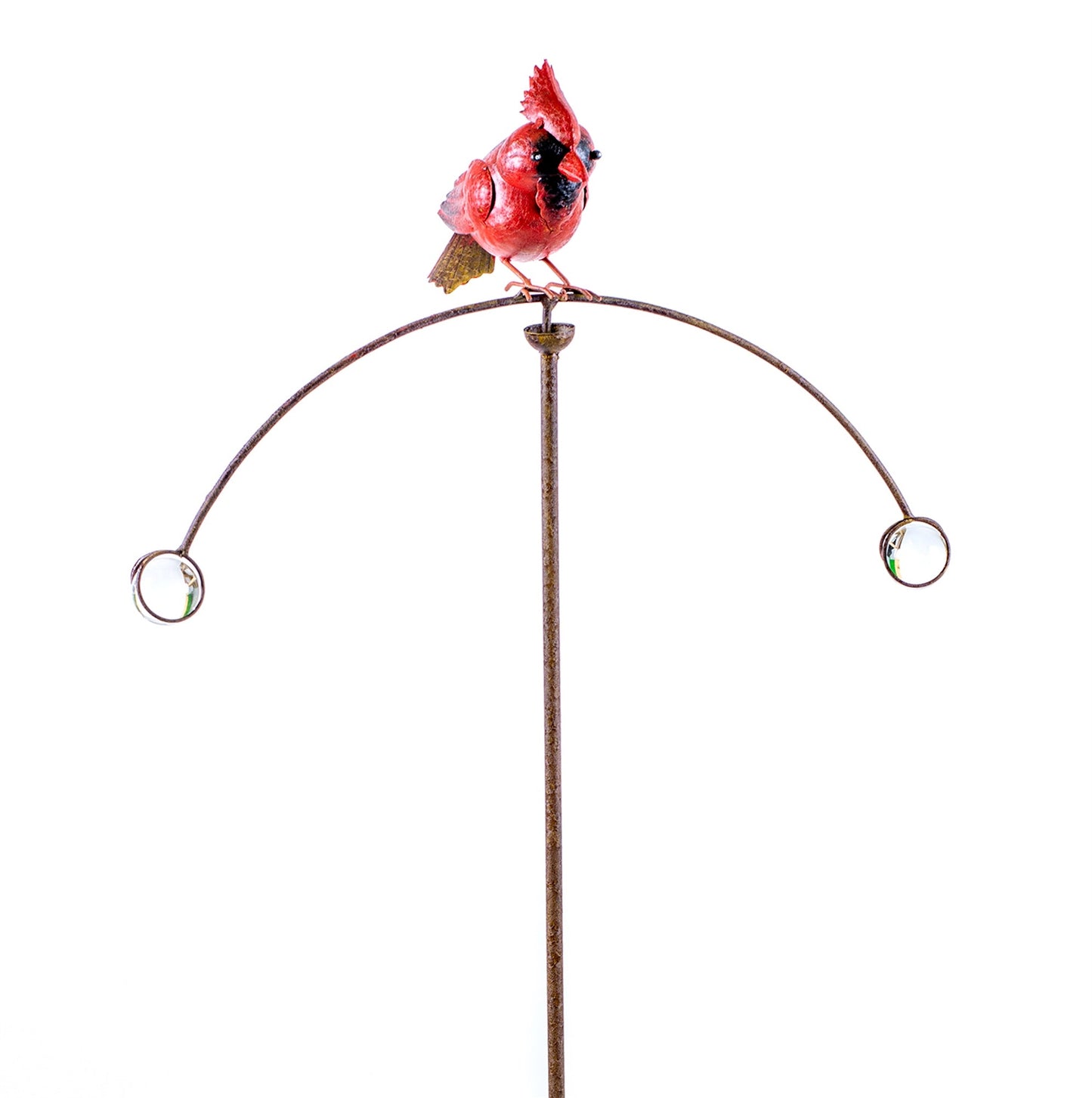 Garden Balancer, CARL THE CARDINAL BALANCER 20.25x6x50 IN