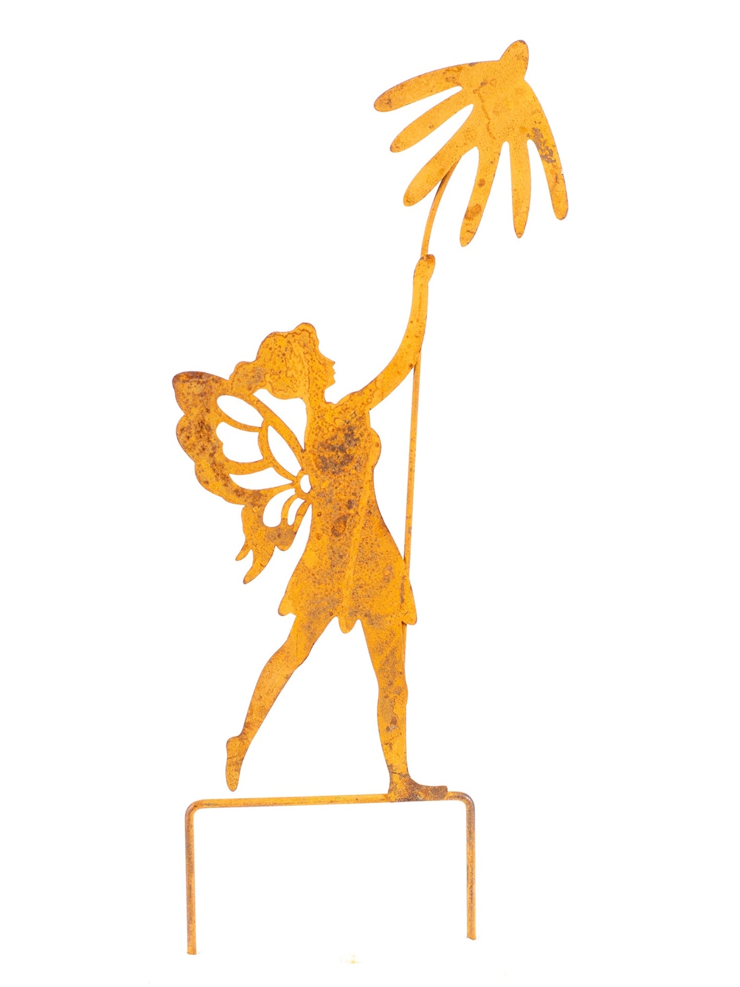 Garden Picks, FAIRY W/FLOWER 17x6.5 IN