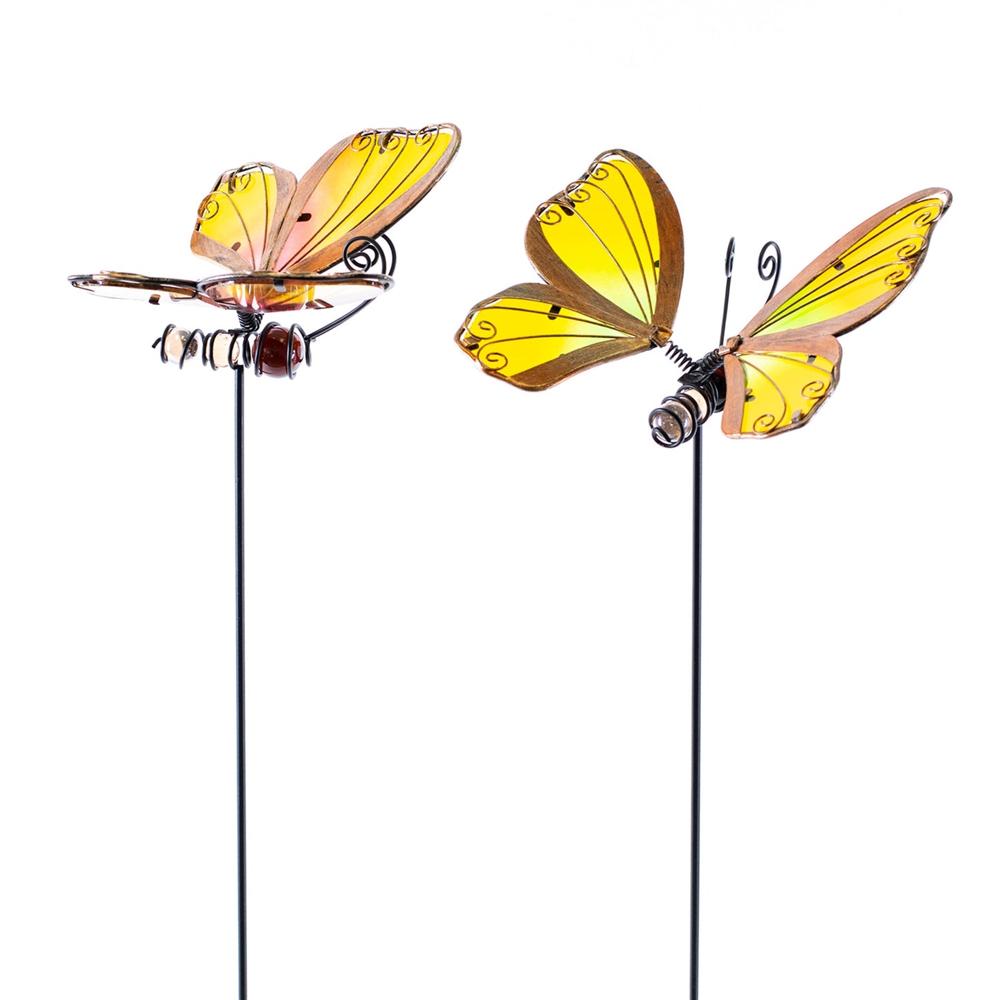 Garden Picks, BUTTERFLY STICK (2) 5.1x5.5x24.4 IN