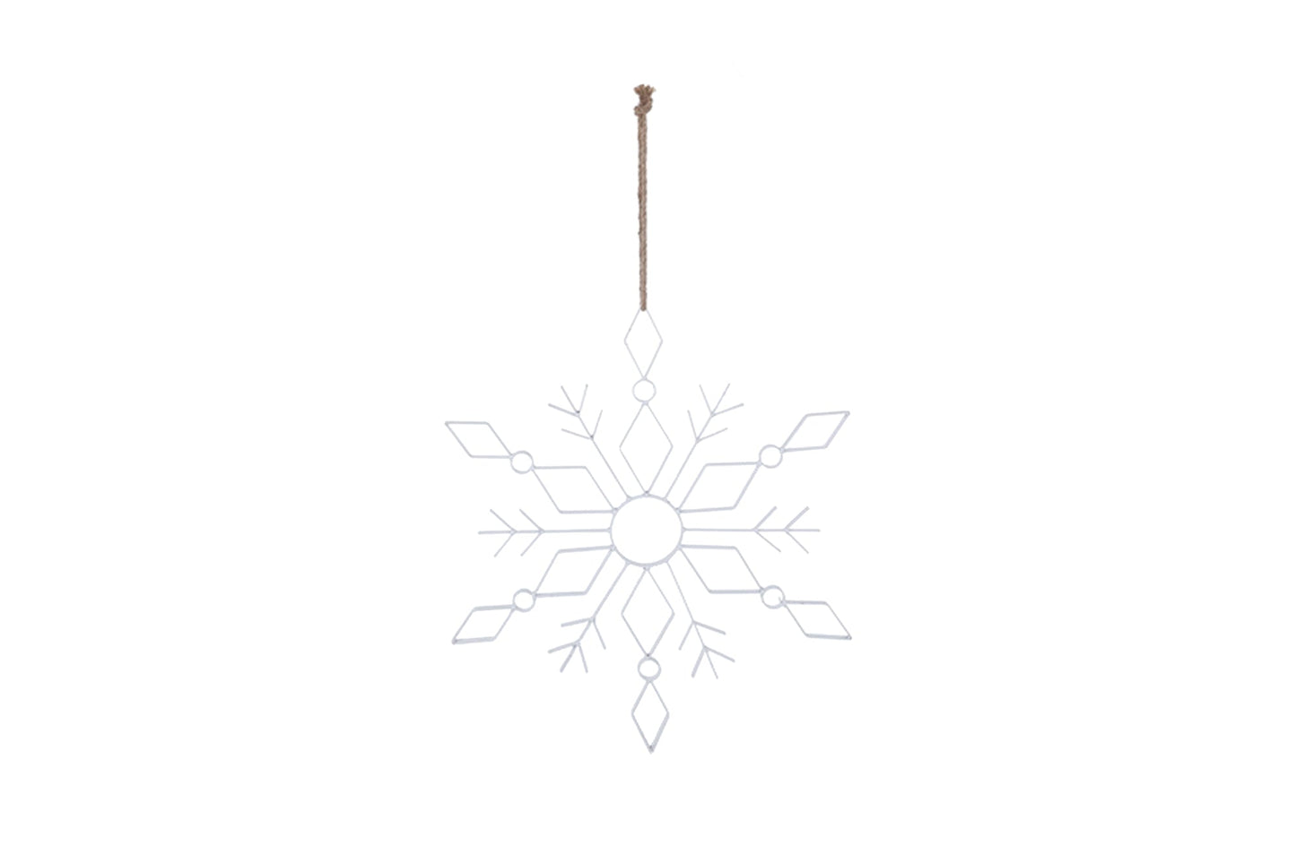 Christmas Ornaments, MTL SNOWFLAKE 0.4x18x20.5 IN