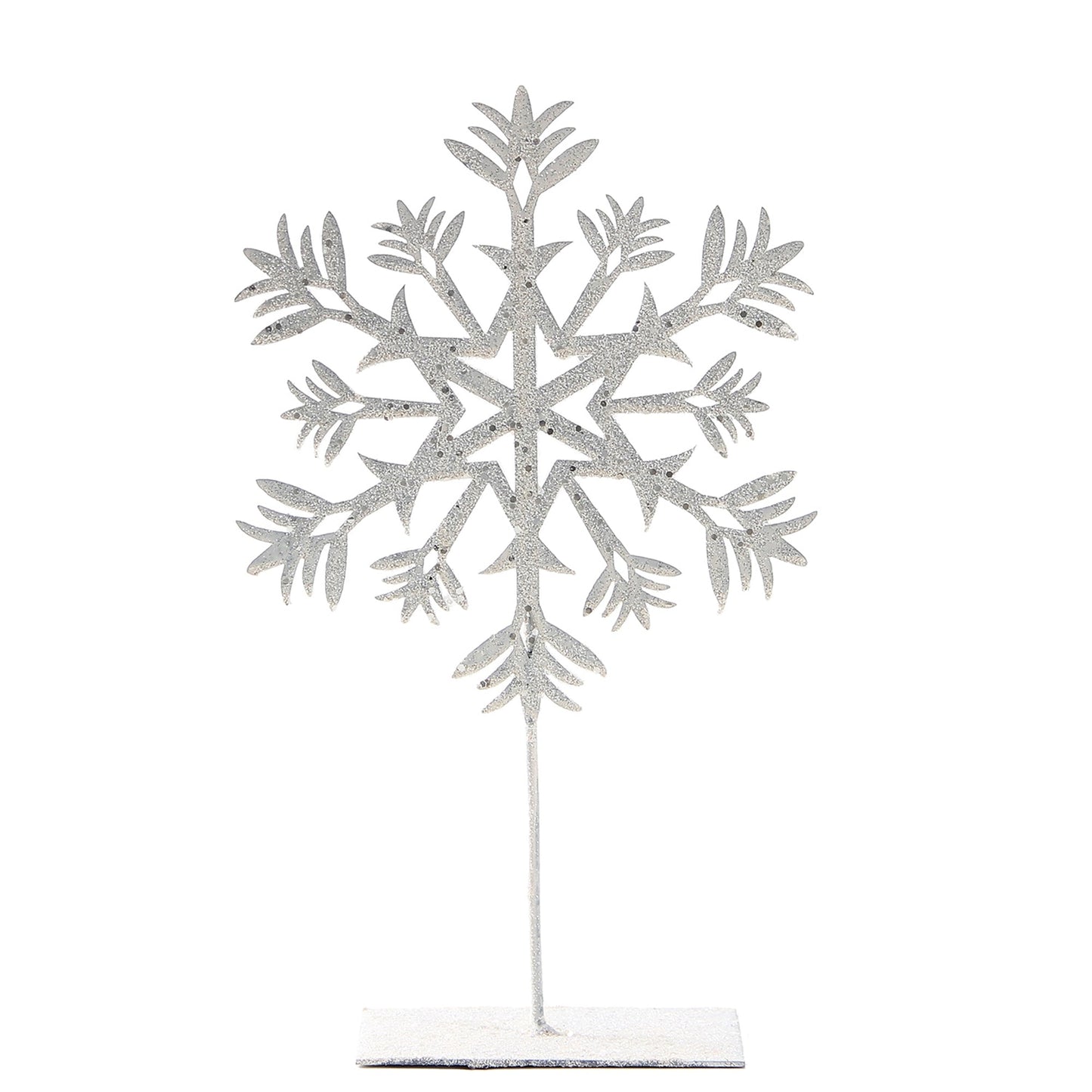 Christmas Home Decor, METAL SNOWFLAKE MD 3.2x8x12 IN