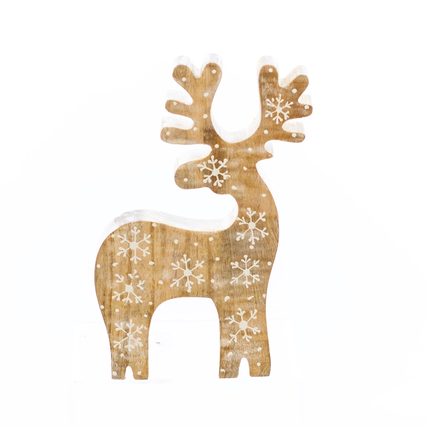 Christmas Home Decor, Wood Art-WD DEER 1.5x4x7 inch
