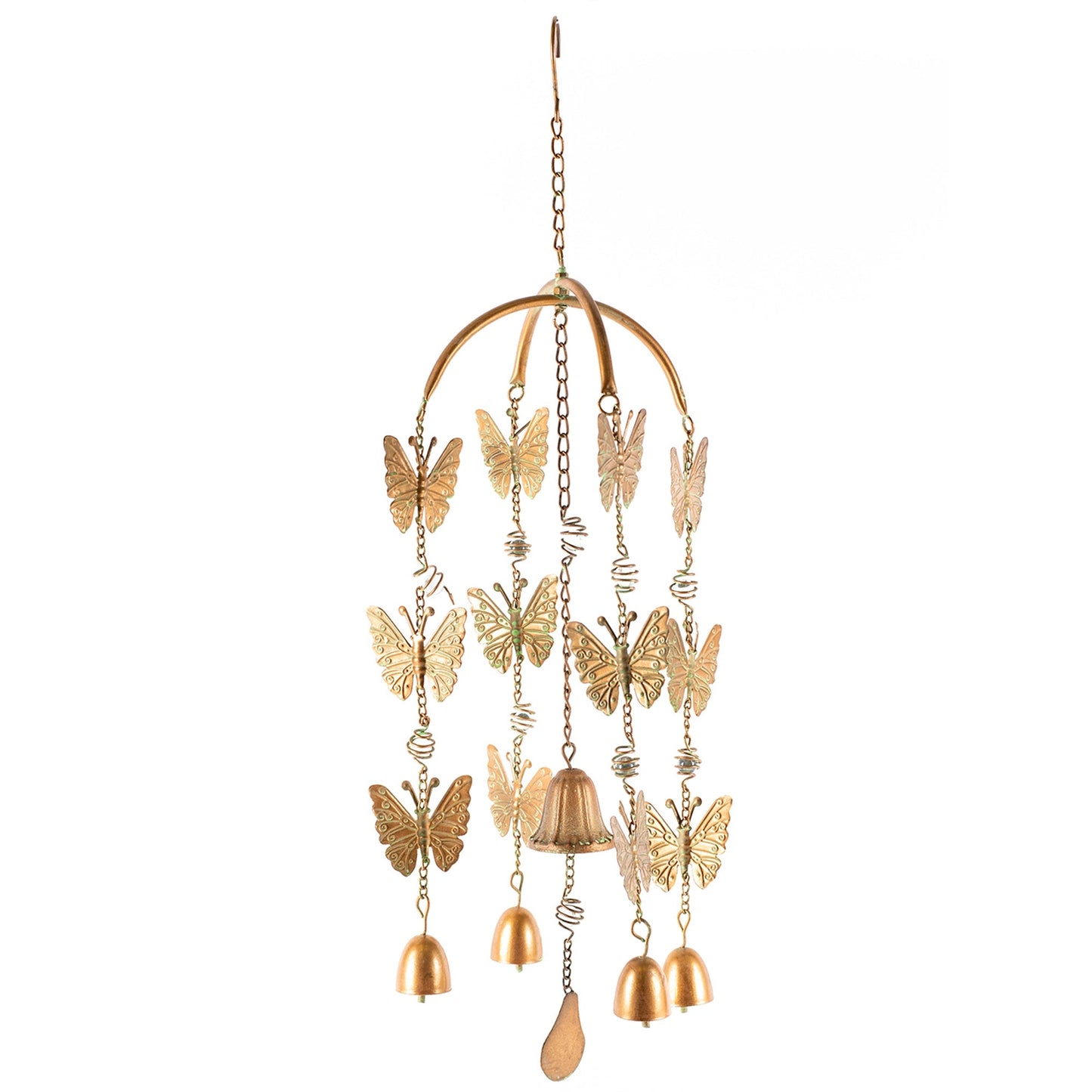 FANCY BUTTERFLY WINDCHIME 1.5x6.8x29.3 IN
