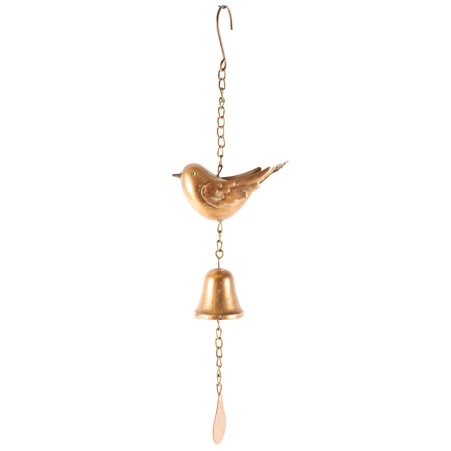 COPPER BIRD WINDCHIME 1.5x5.5x20.8 IN