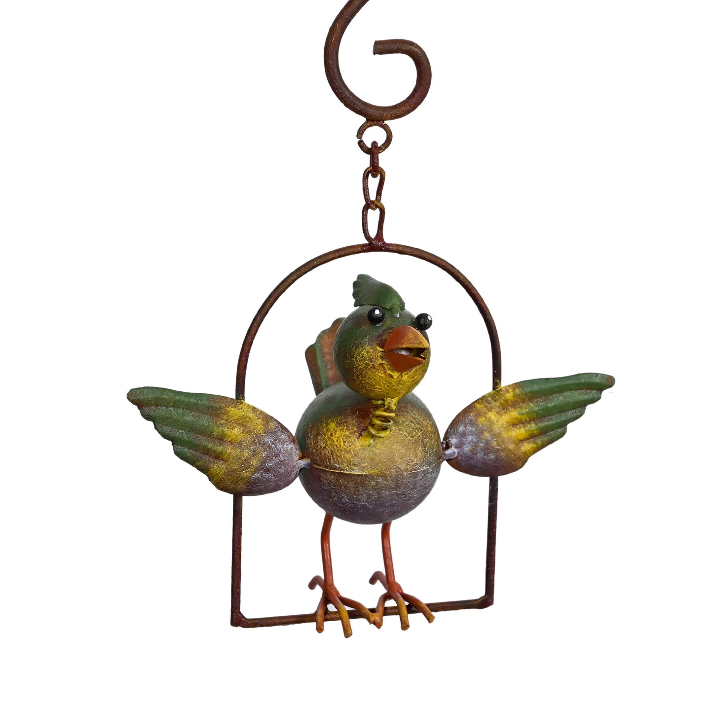 Garden Balancer Art, 3D Birds Yard Sculpture 45 IN High