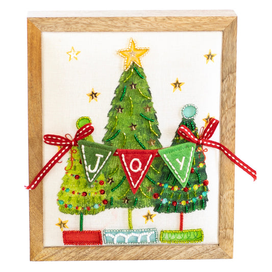 Christmas Home Decor, JOYOUS TREE TABLE TOP 1x7x8.5 IN