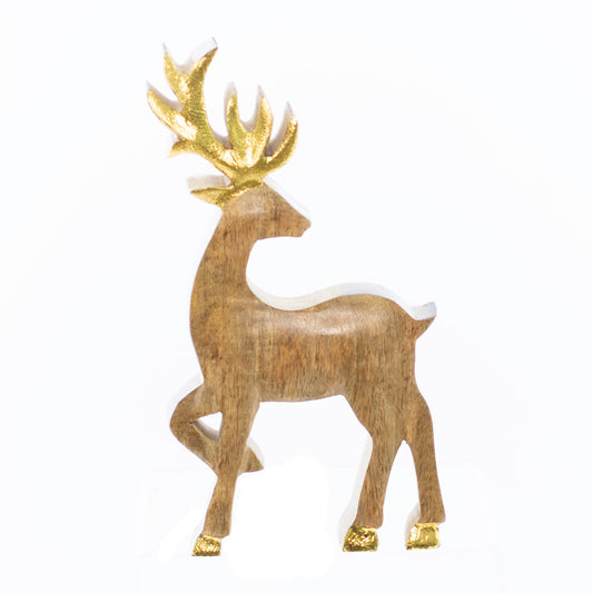 Christmas Home Decor, MANGO DEER SM 1x4x7 IN