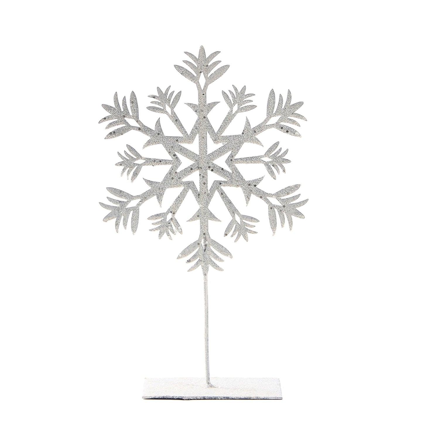 Christmas Home Decor, METAL SNOWFLAKE LG 3.2x10x15.2 IN